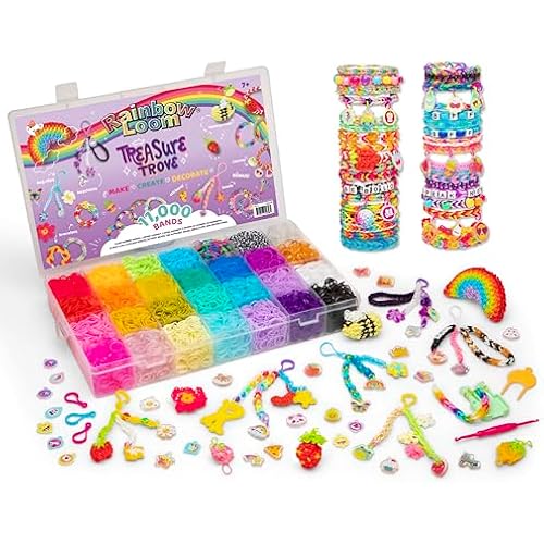 Rainbow Loom Treasure Trove - DIY Rubber Band Bracelet Craft Kit - 11,000pc