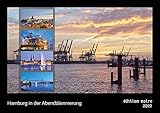  Hamburg in der Abenddämmerung 2022 (édition noire, DIN A4 Wandkalender, 29.7x21 cm, Querformat): Ein fotografischer Rundgang durch das abendliche ... Kalender: Olaf Schulz Verlag - Kalender)