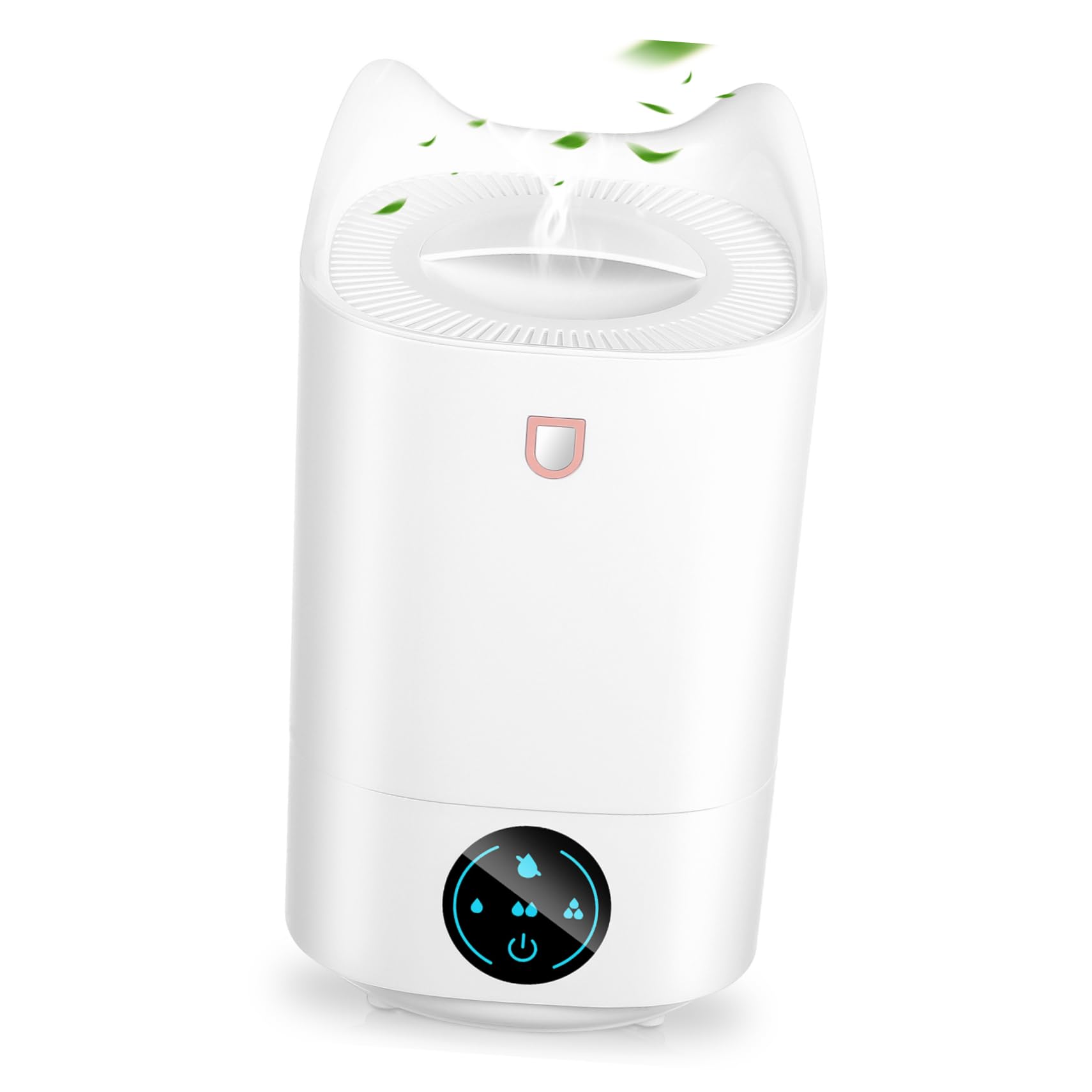 ABOOFAN Humidificador Portátil Humidificador Silencioso Para Hogar y Oficina Diseño Elegante Enchufe Europeo