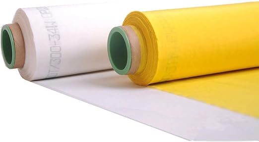 110 Mesh 3 Yards 50Inches(1.27m) Width Silk Screen Printing Fabric Mesh,High Tension,Making Ink Supplies