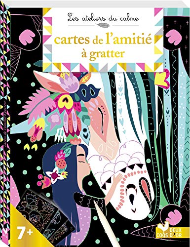 Cartes de l'amitié à gratter (Les ateliers du calme)