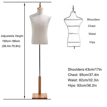 美品　メンズボディ マネキン 片足ポール コーディネート可能 51L5OAI2-0L._UF350,350_QL80_.jpg