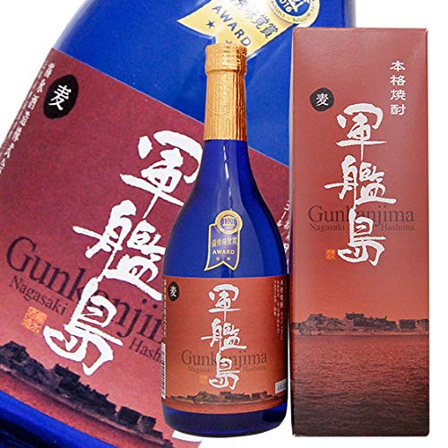 Amazon.co.jp: 軍艦島 麦 (25°) 720ml・化粧箱入り 【長崎 霧氷酒造