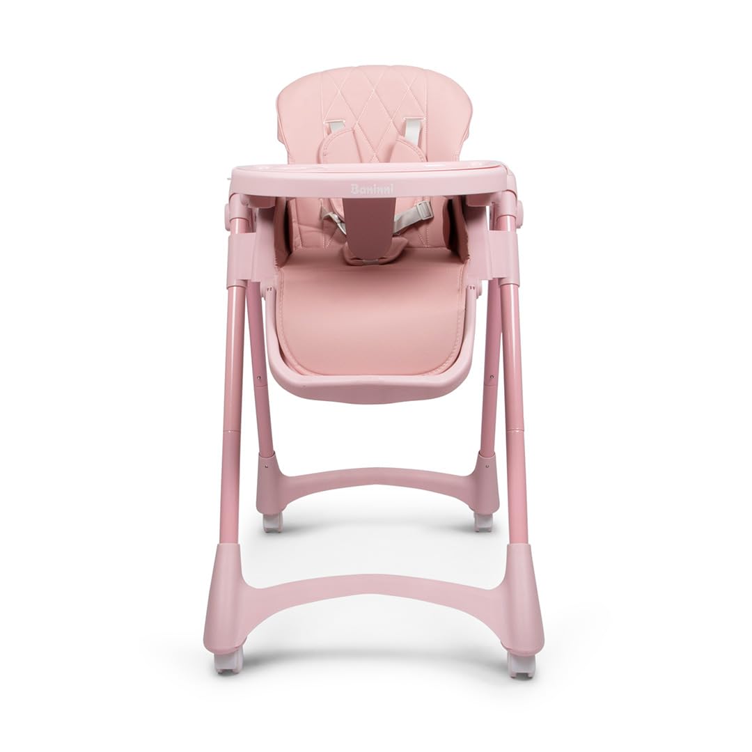 Baninni Chaise Haute Évolutive Roma Rose