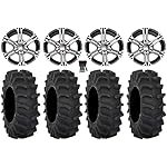 Bundle-9-Items-ITP-SS212-14-Wheels-Machined-31-XM310-Tires-4x156-Bolt-Pattern-38x24-Lug-Kit