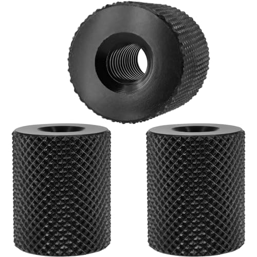 Camera Screw Converter 1/4" to 1/4", BENACES 3-Pack 1/4inch Double Female Threaded Hole Adapter Tripod Nut Connectors for Magic Arms, Tripods