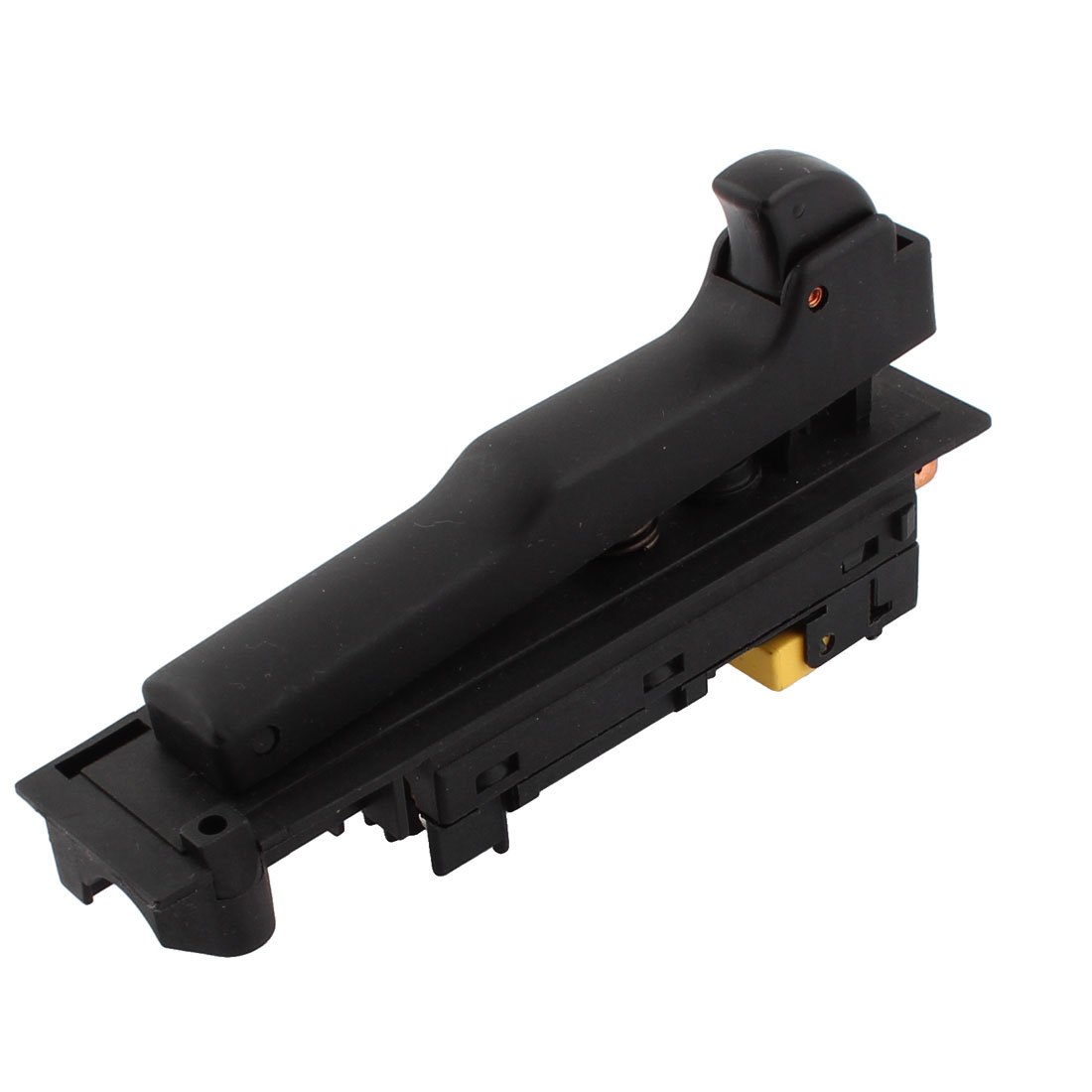 Aexit AC 250V Wall Switches 12A DPST 2NO Locking Electric Powel Tool Trigger Light Switches Switch Black