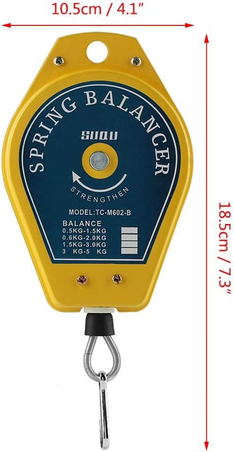 Hilitand Retractable Spring Balancer Tool Holder Hanging 0.5-1.5kg for Assembly Line
