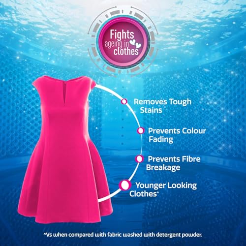Image of Henko Matic Top Load Liquid Detergent - 5L Jumbo Pack with Nano Fiber Lock Technology, 99.9% Germ Protection, Bio Stain Power & Ultra Color Care which maintains the Newness, Color & Shine