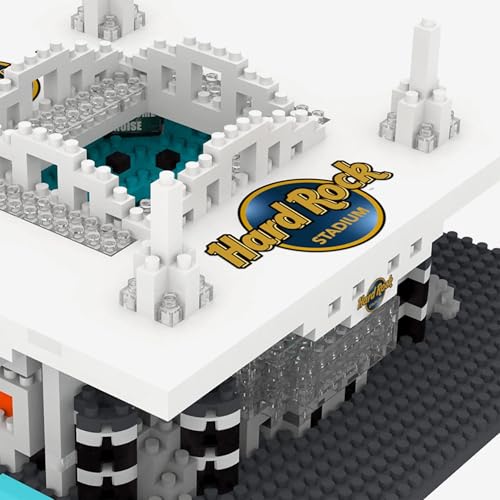 Image of FOCO NFL Unisex-Adult NFL Team Construction Blocks 3D Mini BRXLZ Stadium