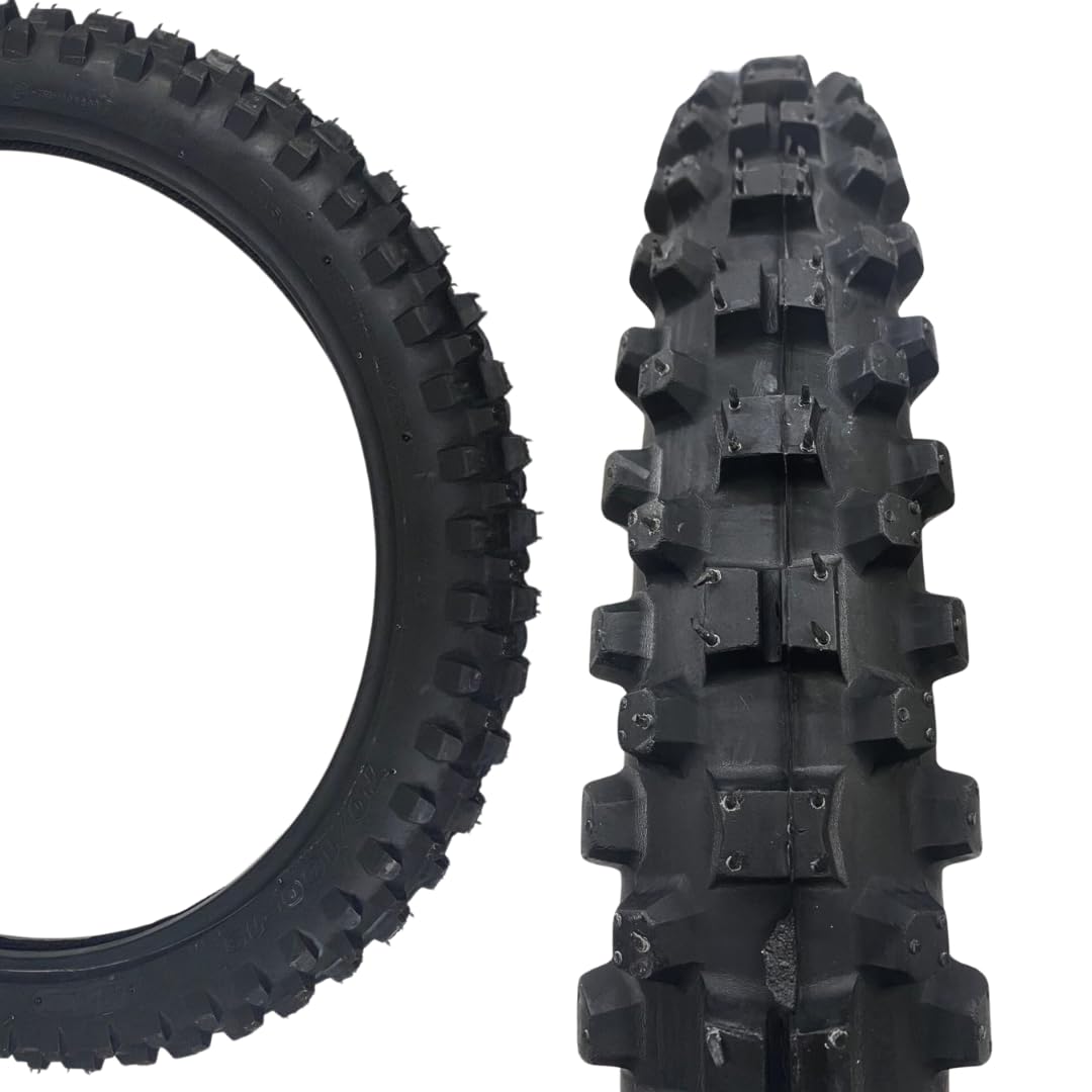 GOODTIRE Neumático 70/100-19 delantero moto Cross Enduro Reforzado Tassellato Tacchettato