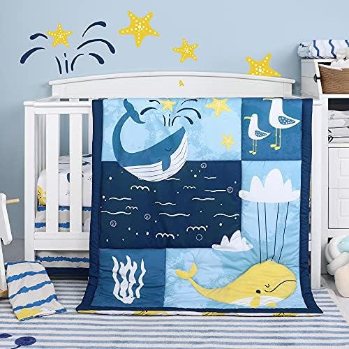 whale crib sheet