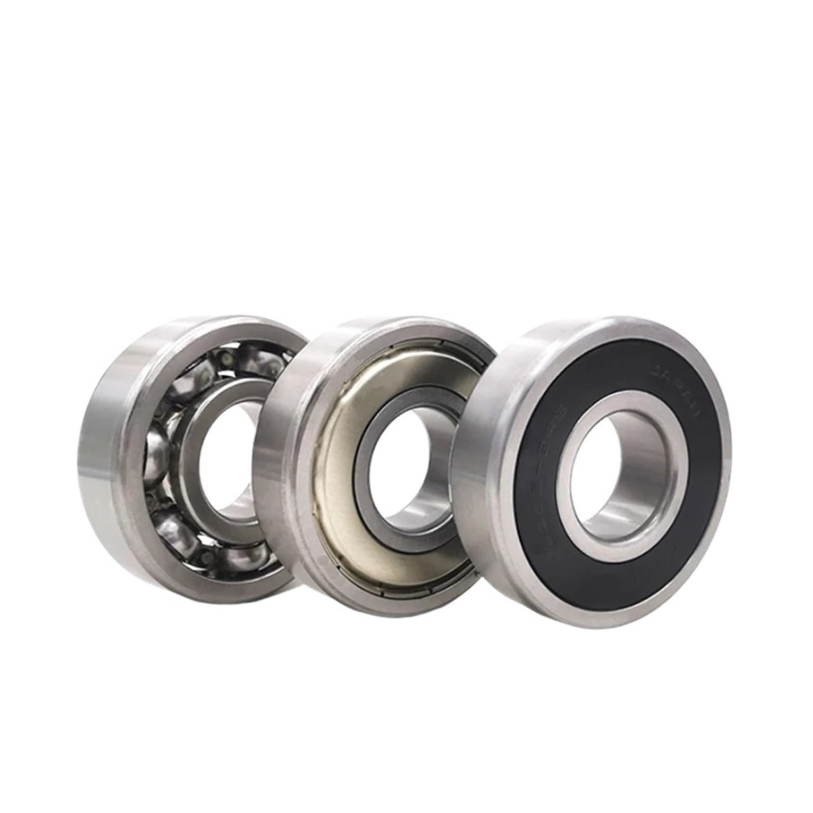 NOBIRTBSA 10 Pcs deep Groove Ball Bearings 603 604 605 606 607 608 609 623 624 625 626 627 628 629ZZ 2RS(10PCS-626 6X19X6MM,2RS)