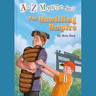 A to Z Mysteries: The Unwilling Umpire Audiolibro Por Ron Roy arte de portada