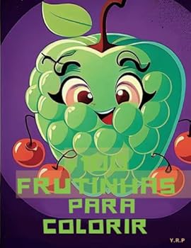 Paperback +100 Frutinhas para Colorir [Portuguese] Book