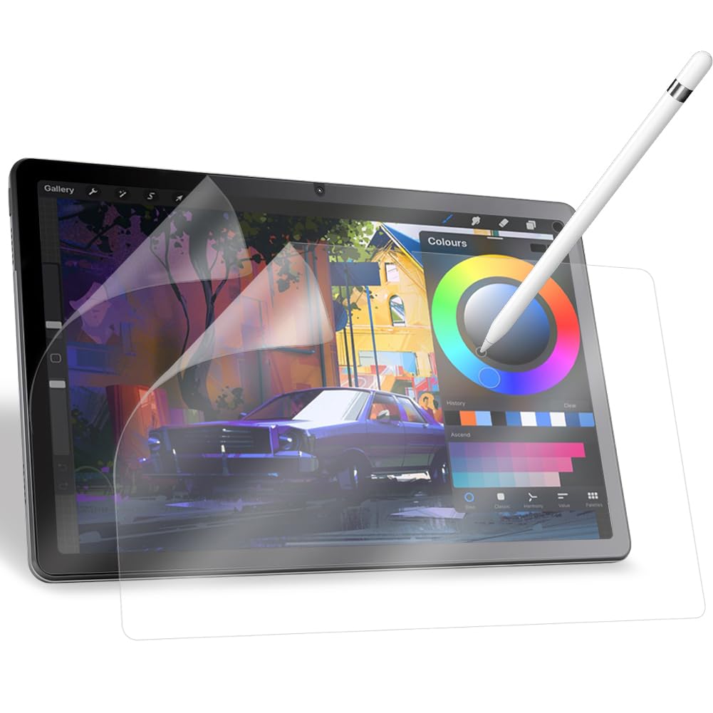 IVEOPPE 2 Stück Papier Schutzfolie für Lenovo Tab M10 Plus (3. Gen) 10,6 Zoll, Matte Papierfolie Displayfolie zum Zeichnen, Schreiben und Notizen Machen wie auf Papier
