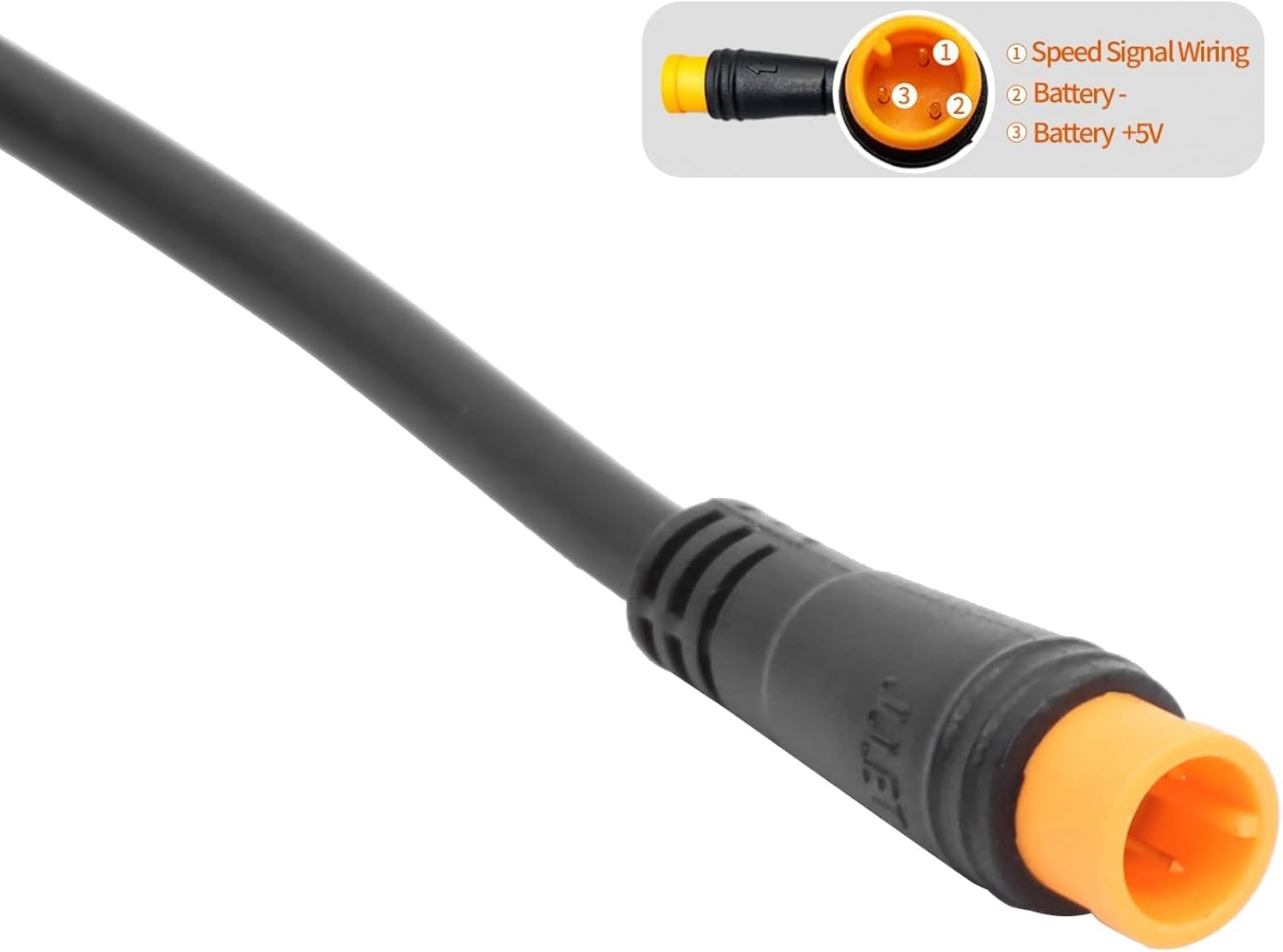 Manopola Dell'acceleratore per Bici Elettrica, Acceleratore a Mezza Torsione per Bicicletta Elettrica Parte Modificata per Mountain Bike, Giunto Impermeabile per Controllo