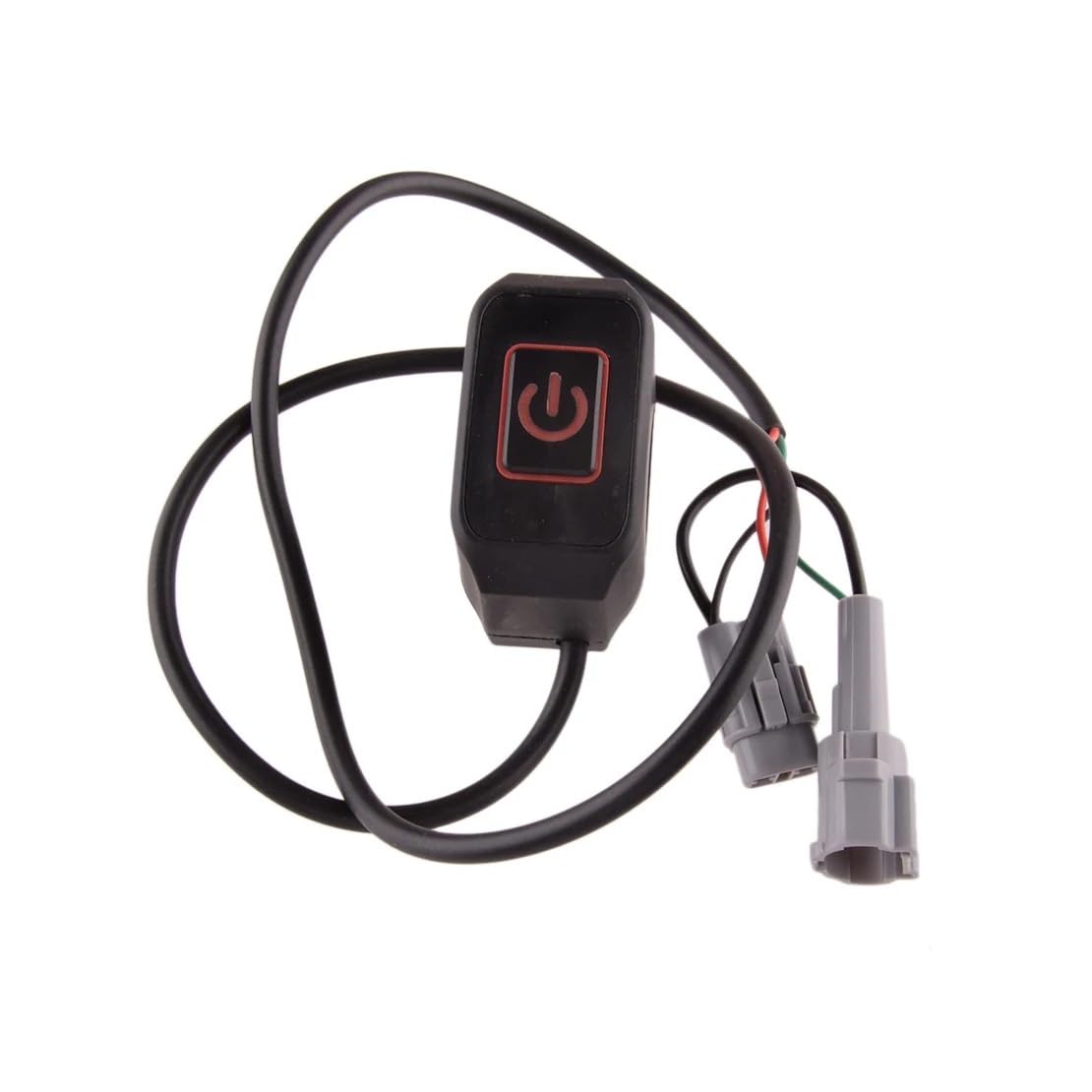 Interrupteur de phare pour Sur Ron Light Bee X, boîtier noir et rouge