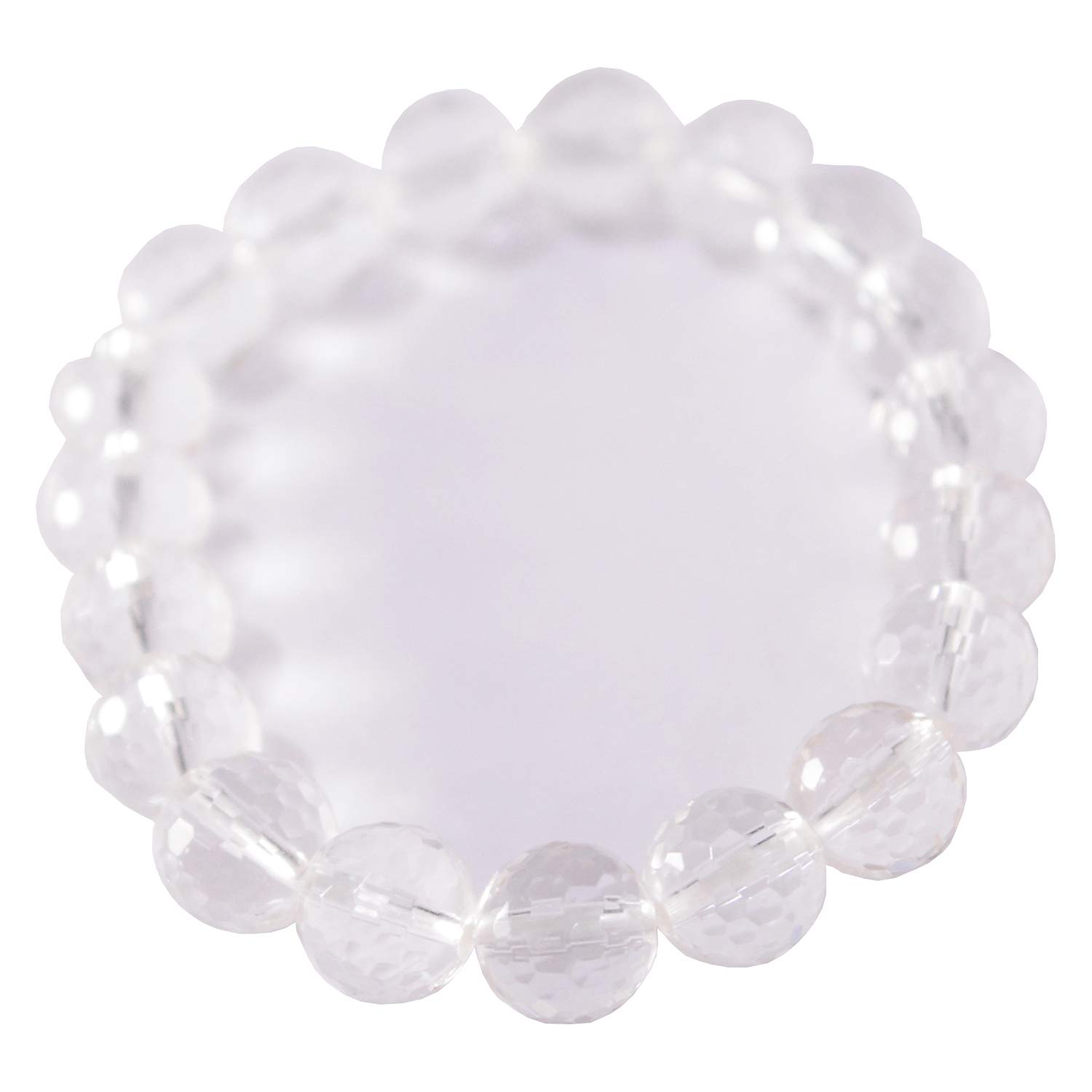 Semi Precious Stone Bracelet lovingly hand-tied knots with elastic thread For Will Power, GJSPC Lab Certified Bracelet For Every Day Wear