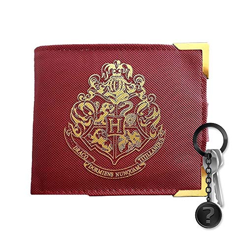 Preisvergleich Produktbild Harry Potter - Golden Hogwarts - Geldbeutel / SET inkl. Schlüsselanhänger