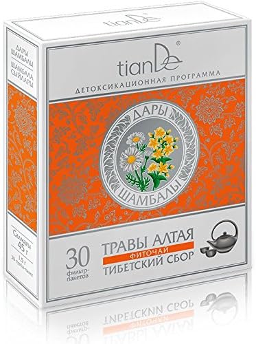 Herbal Tea "Tibetan Herbs", tianDe 123923, 30x0,04oz, Resistance and Tonus