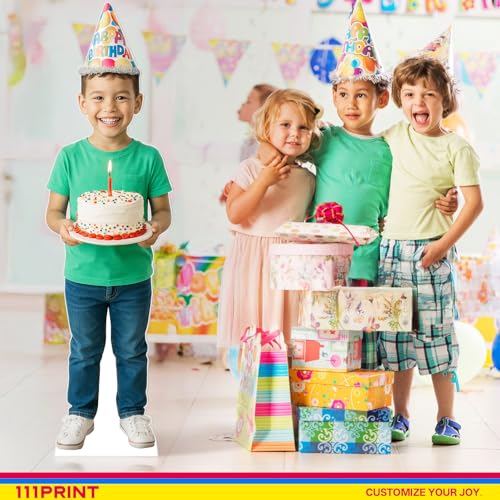 image for 111PRINT Custom Life Size Cardboard Cutout, Personalized Photo Standup