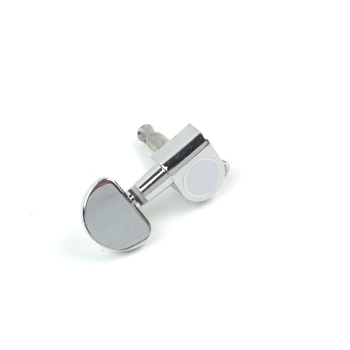 1x Guitar Machine Head Tuning Key Peg Mushroom-Shape, Treble Side G/B/E Chrome