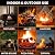 Fire Starter Sticks 65 pcs - Fire Starters for Campfire, Outdoor Fire Pit, Wood Stove, Logs Fireplaces, BBQ, Water Resistant & Odorless Firestarter - Camping Essentials