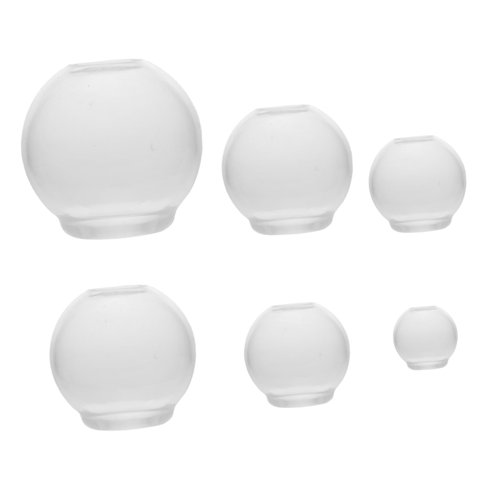6 Stück Silikon Kugelform für Kristallkugeln, Selbstgemacht Basteln