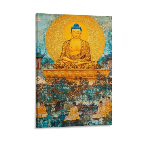 Décoration Murale Image Sur Toile Bouddha tableau salon contemporain