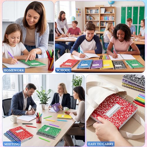 Petits carnets lignés A6 et stylos pour ne plus perdre vos notes de bureau - 6