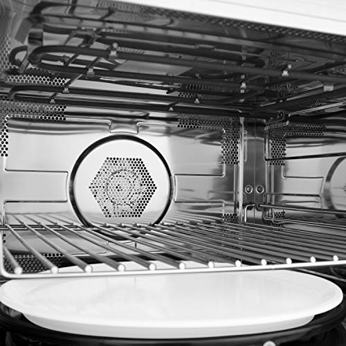 ZLINE Autograph Edition 30” 1.6 cu ft. Built-in Convection Microwave Oven in Stainless Steel and Gold Accents - Thumbnail 5
