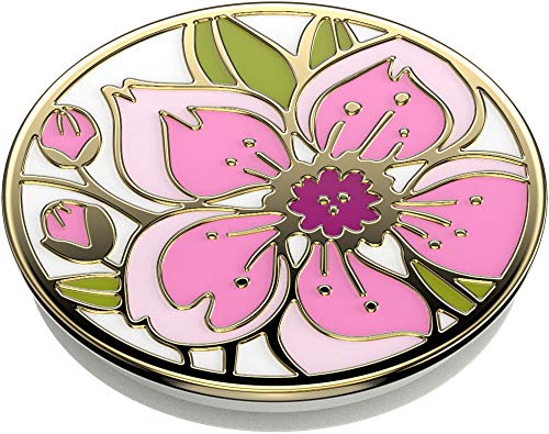 Image of PopSockets Phone Grip with Expanding Kickstand, Enamel Cherry Blossom