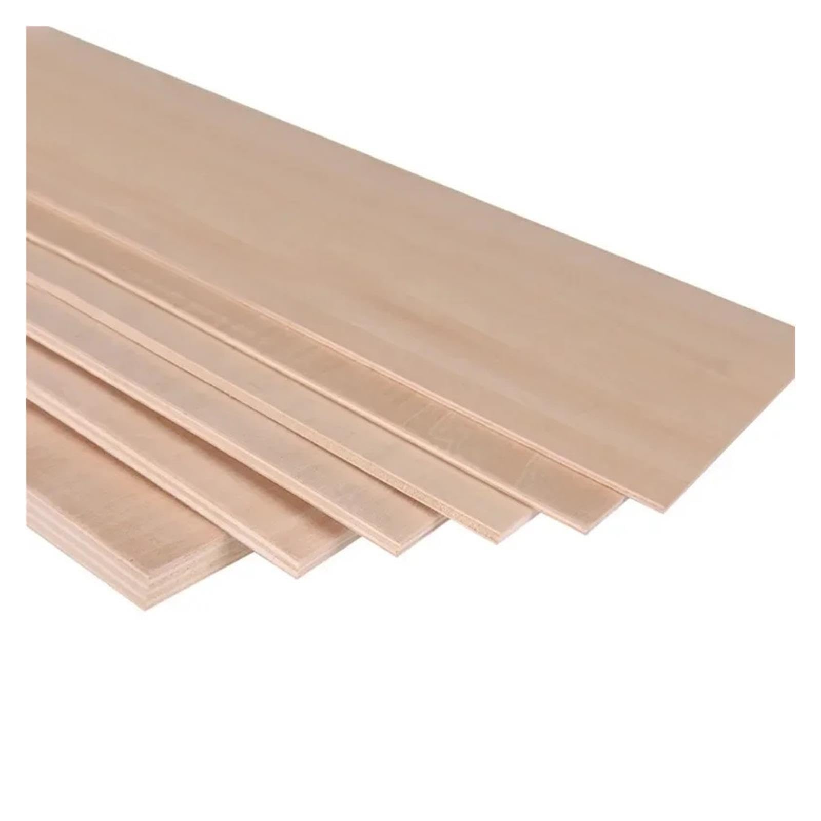 Láminas de Madera de Tilo Basswood Board Model Craft Sheet