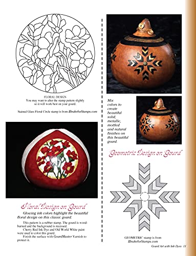 New Gourd Art with Ink Dyes (Design Originals) - Image 4