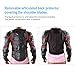 Chaqueta GES con armadura protectora para motocicleta, ropa de protección