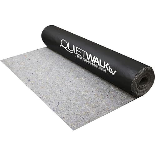 QuietWalk LV 200 – Premium Underlayment for Luxury Vinyl, Laminate & Engineered Wood Flooring (200 sq. ft. Roll)