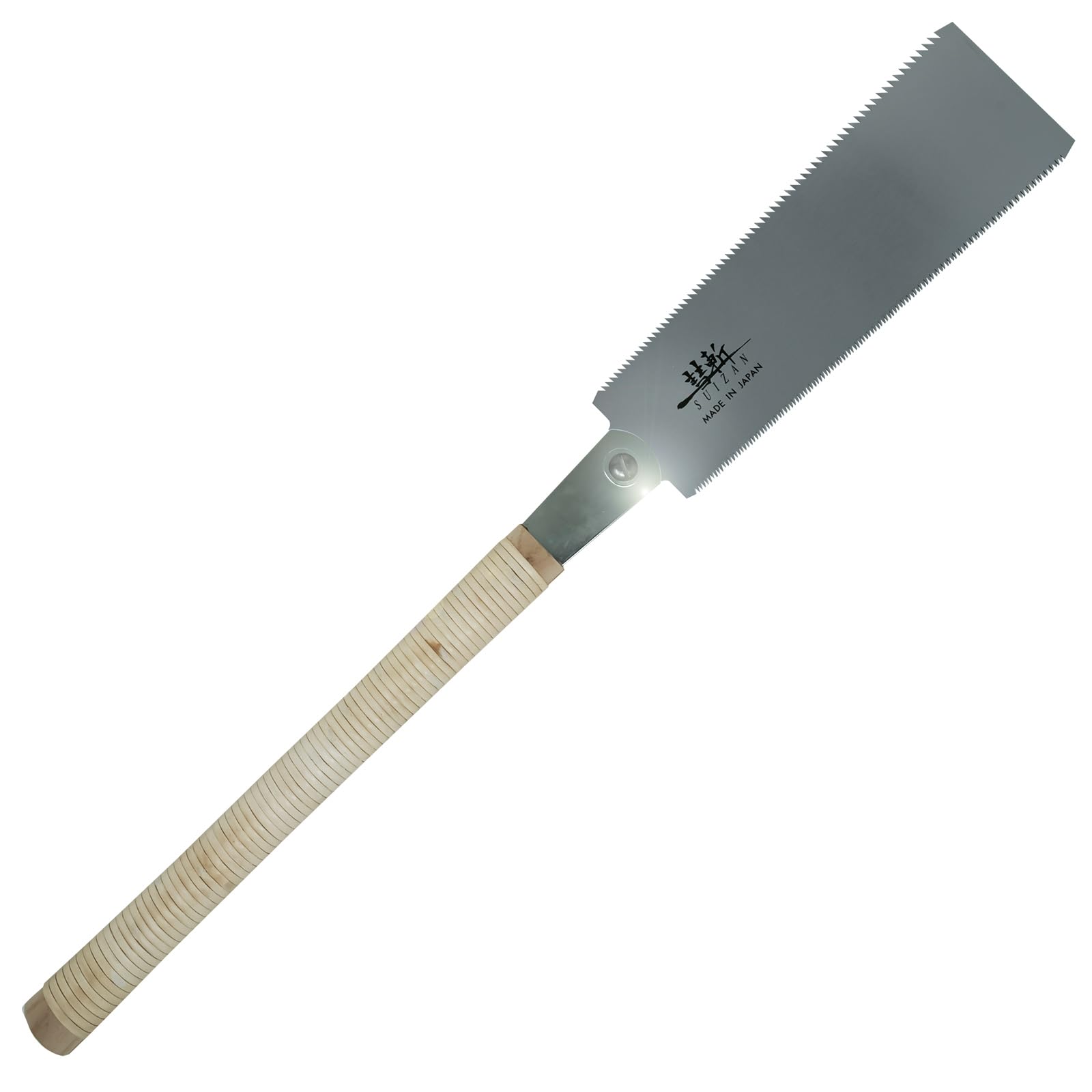 SUIZAN Ryoba Sierra japonesa de doble filo 240mm - Serrucho de mano profesional Herramientas carpinteria madera