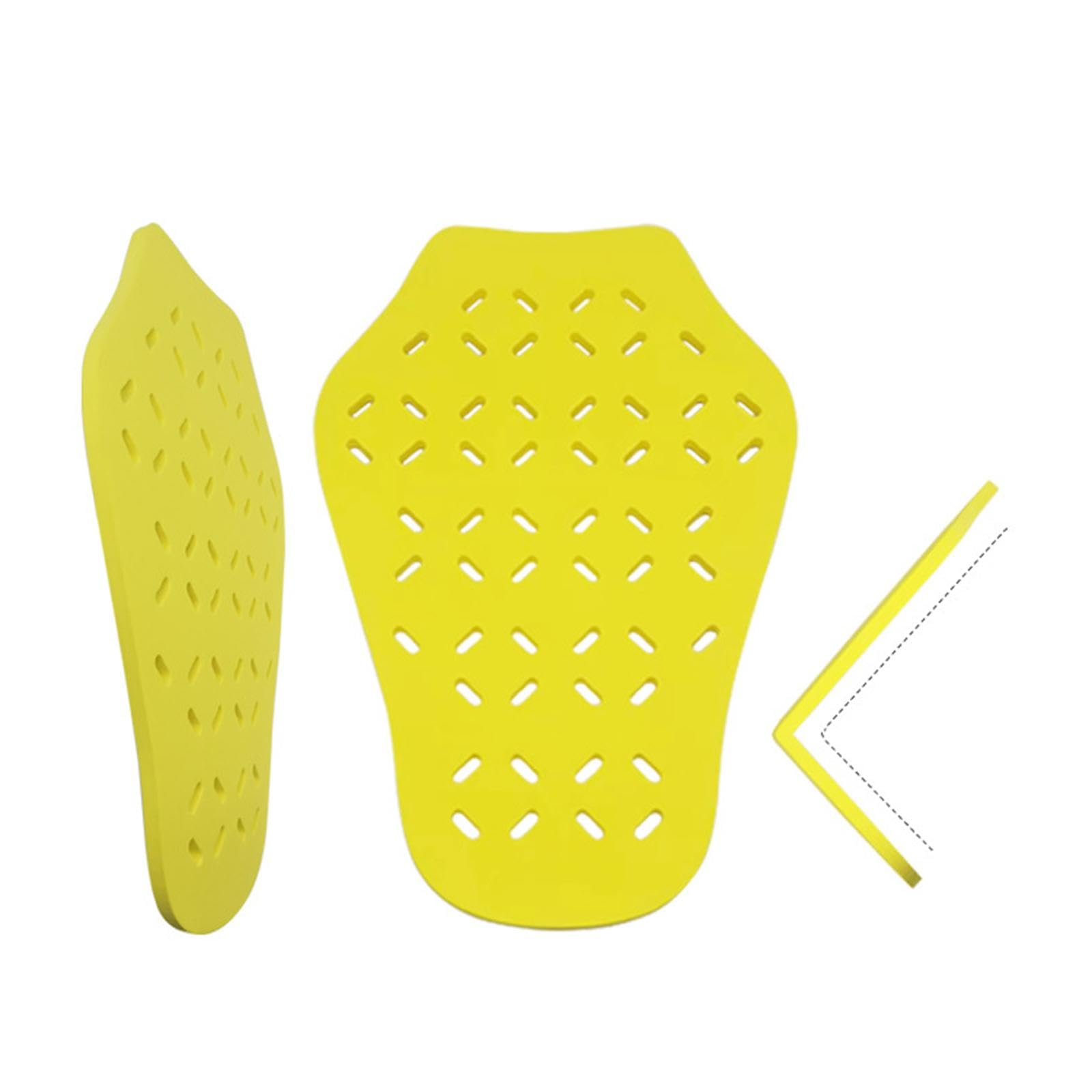 MagiDeal Insert Back Protector,Protective Biker Gear,Shock Absorption Motorbike Insert Armor Pads Armour for Skating Riding Adult Unisex, M