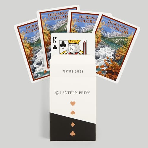 Baraja de Póker Durango Colorado, 52 Cartas Tamaño Poker miniatura 6