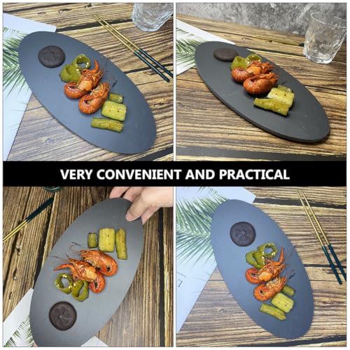 Plato ovalado para sushi FAVOMOTO 30cm x 15cm x 0.7cm miniatura 4