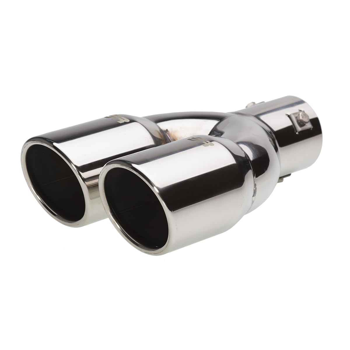 Simoni RacingTRX/18 Exhaust Tip Double Rounded Inox