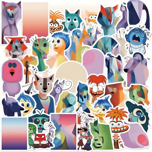 50pcs Children's Cartoon Animal Stickers for Water Bottles,Laptop,Birthday Party Supplies Party Decorations Party Favors, Cool Trendy Decal for Teens,Girls