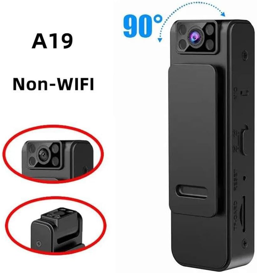 A19 camera showing 90-degree lens rotation