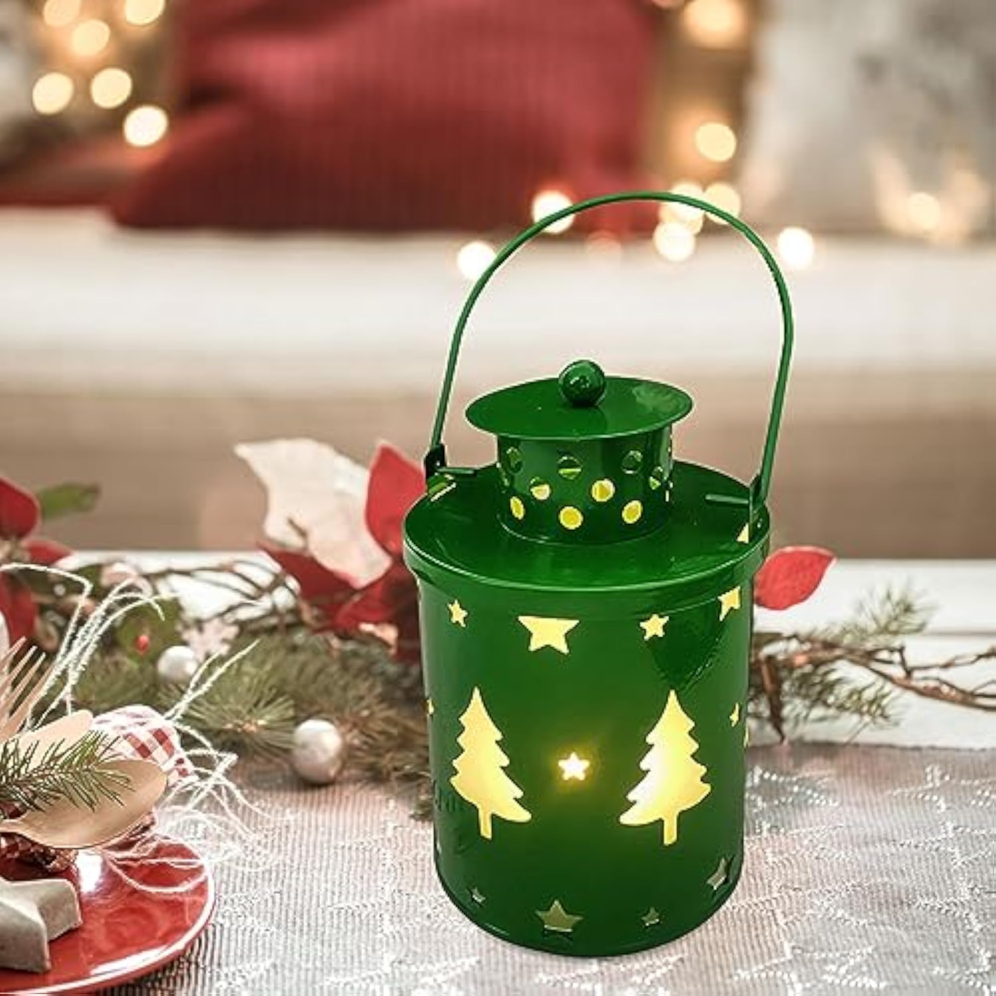 Candle Lantern Lighted Lantern for Valentine’s Day