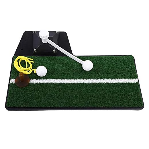 Colchoneta de Golf, Herramienta de Ayuda para Entrenamiento de Swing de Golf Equipo de Entrenamiento de práctica de Golf para Exteriores al Aire Libre