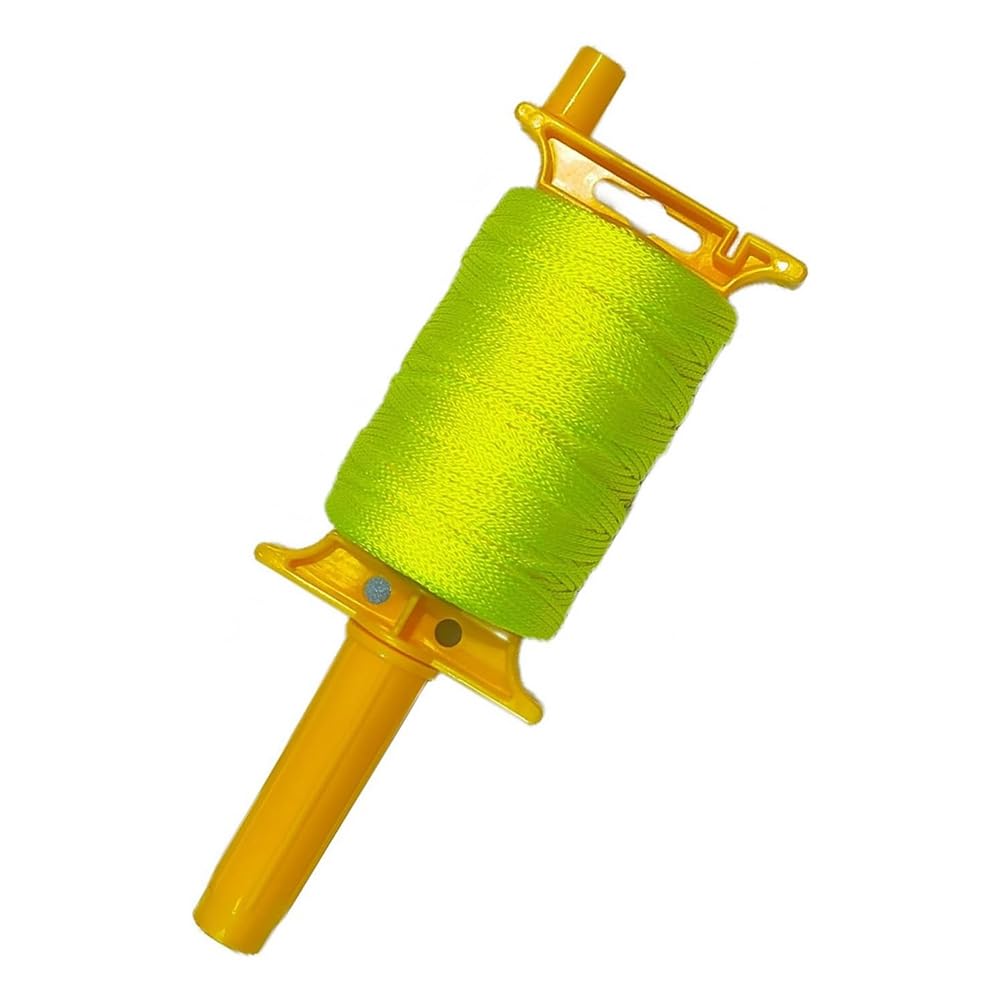 Littimoon 18 Braided Nylon String for Gardening, Line, 600 Ft Length Nylon Twine, Reloadable Line Reel with Handle