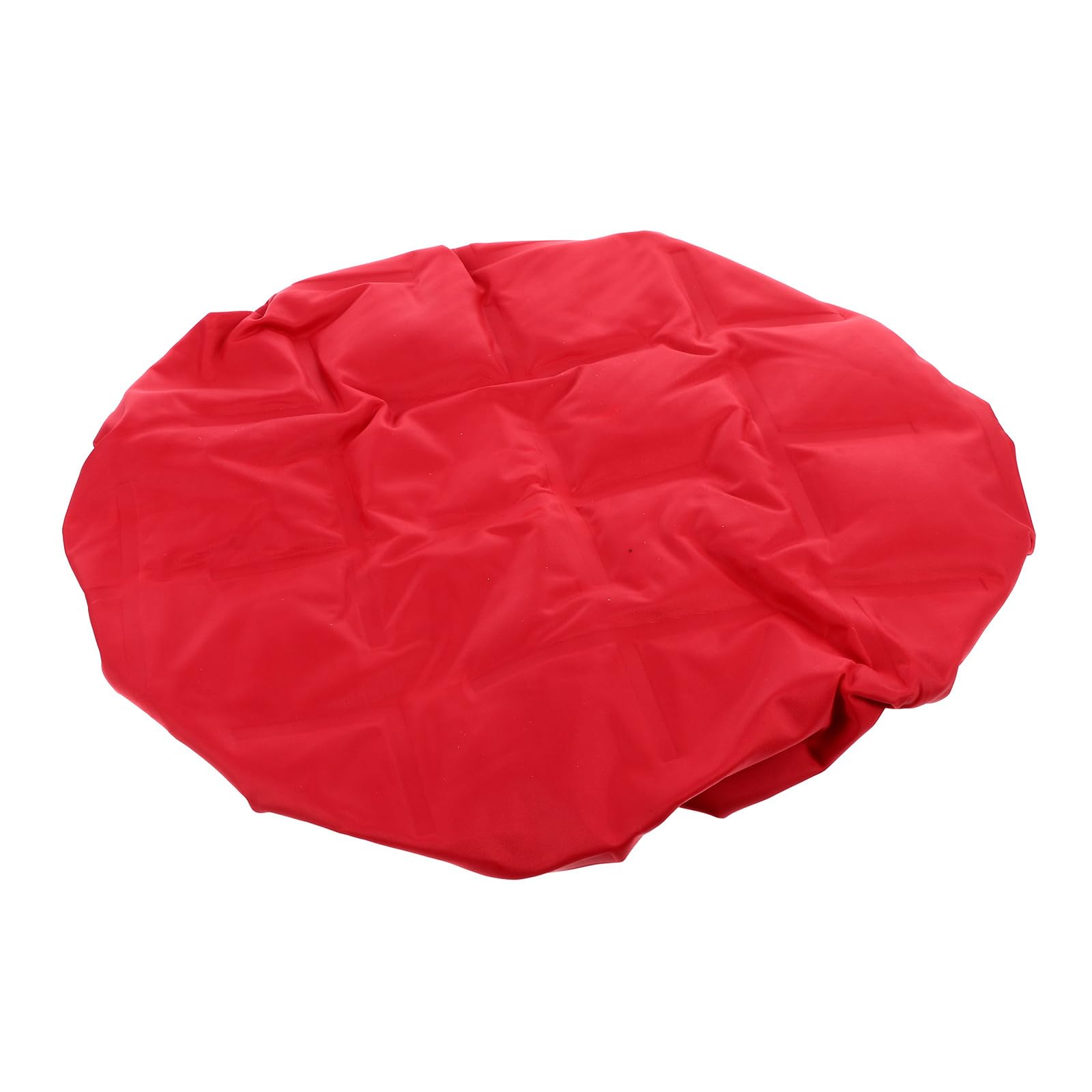 STOBAZA Gorro Térmico para Hidratación Profunda Calentado en Microondas y Acondicionamiento Capilar Profesional para Cabello Gel y Tejido Rojo en Peluquería
