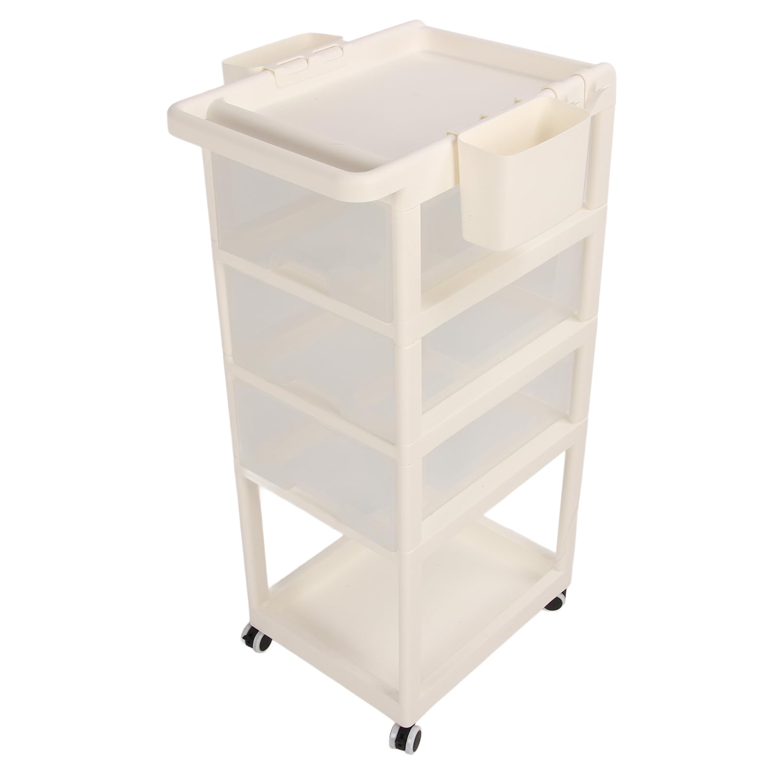 Carrello Porta Pannolini per Bambini con Ruote Carrello con Maniglia Rinforzata Carrello Multistrato per Riporre i Pannolini Organizer per Riporre i Pannolini Essenziali