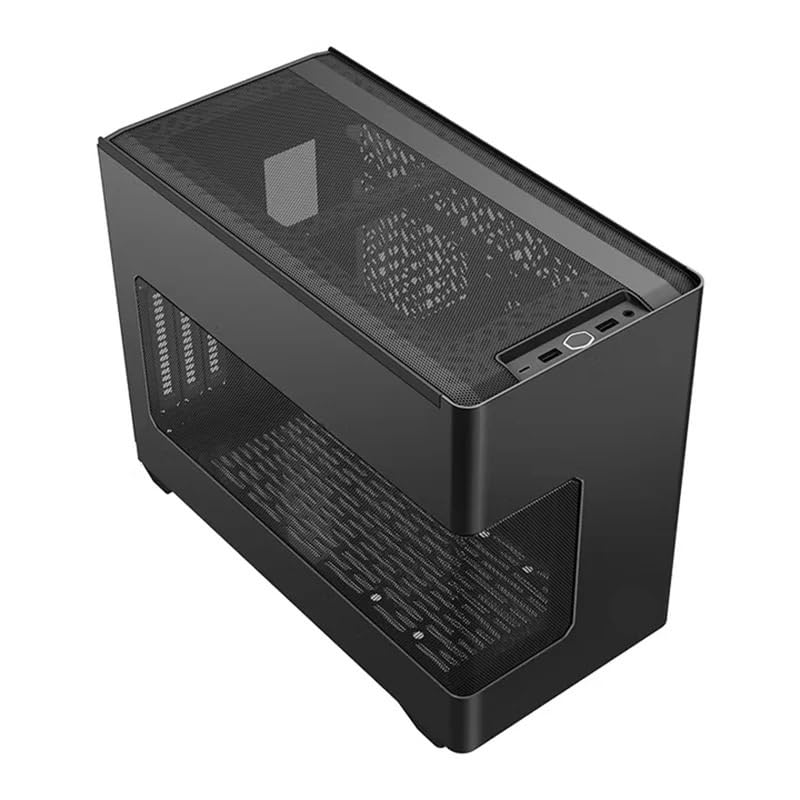 Compatible avec Le Mini boîtier d'ordinateur de Bureau ITX en Alliage d'aluminium Portable